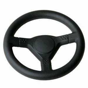 Corsa auto PVC PU volante 300 mm diametro auto volante